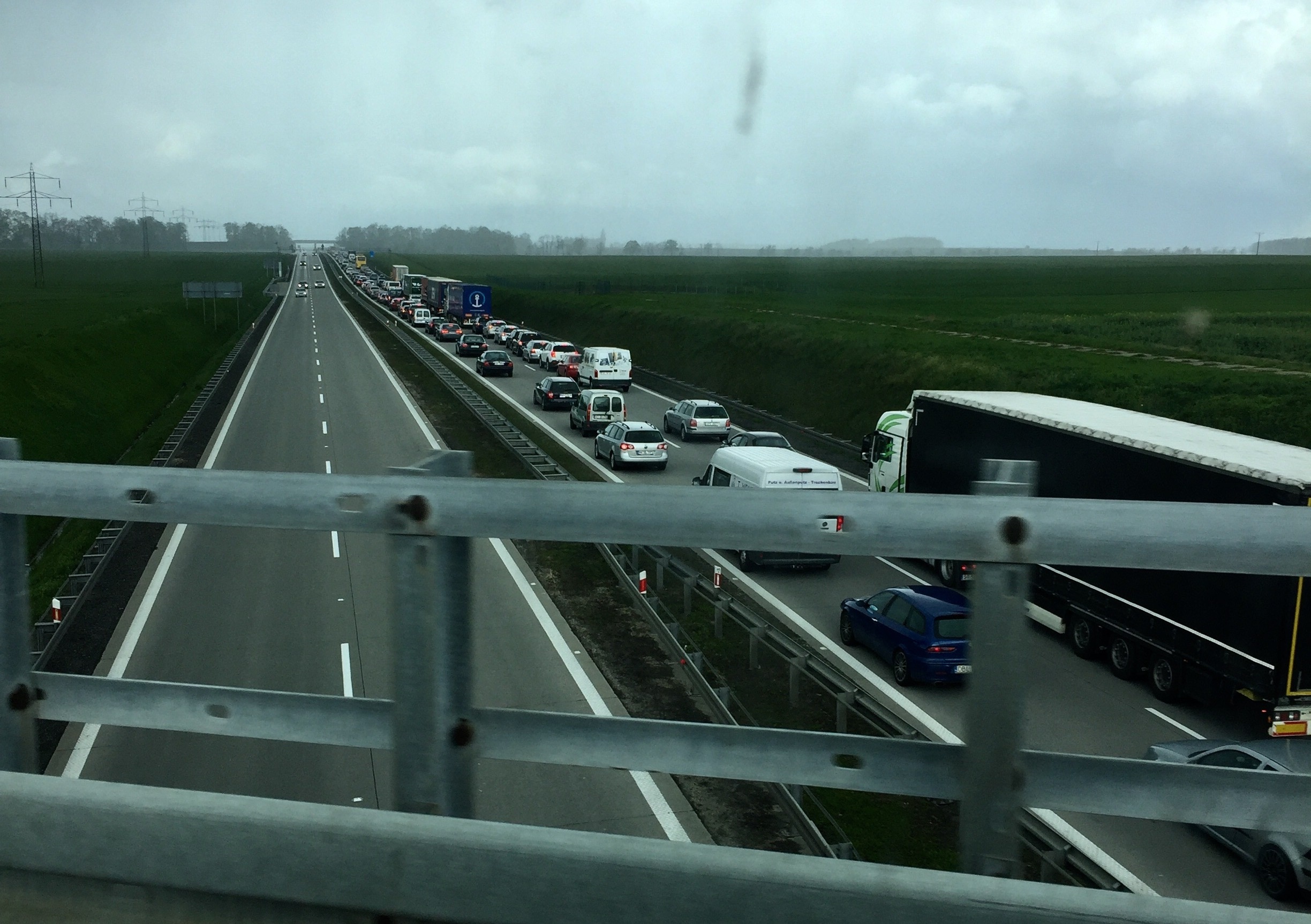 Uwaga na autostradowy korek!