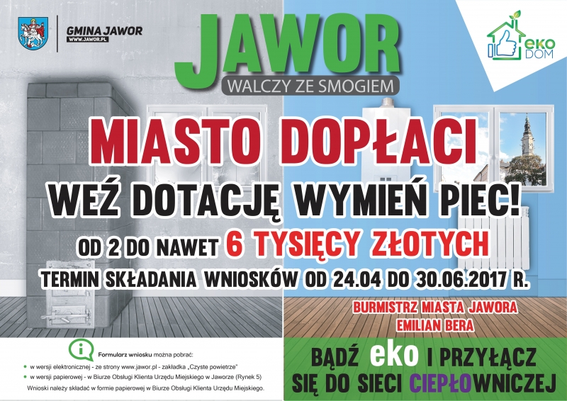 W Jaworze rozdają pieniądze!