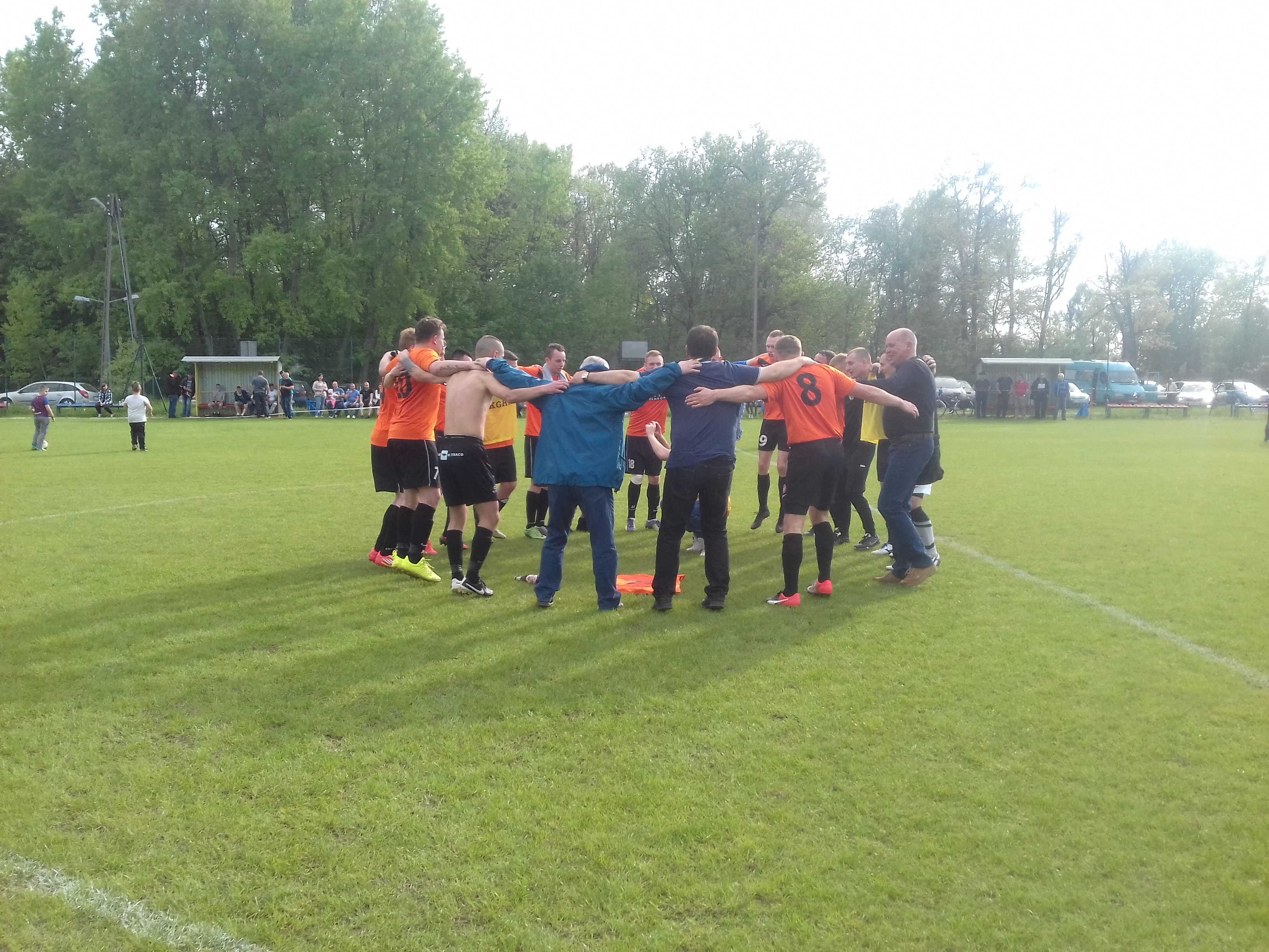 Kibic zakłócił show Łopacińskiego w Księginicach