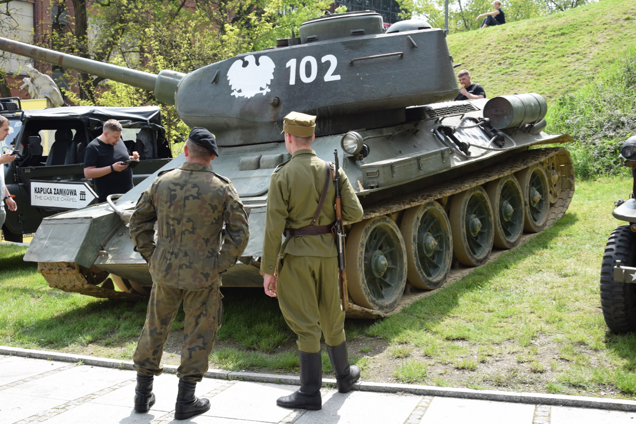 Rudy 102 z wizytą w piastowskim grodzie (FOTO)