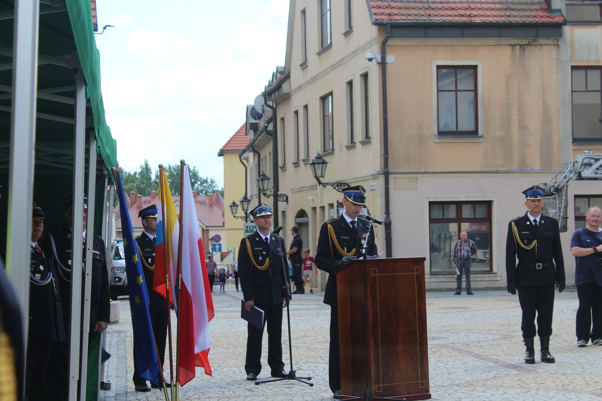 Strażackie święto w polkowickim Rynku (FOTO)