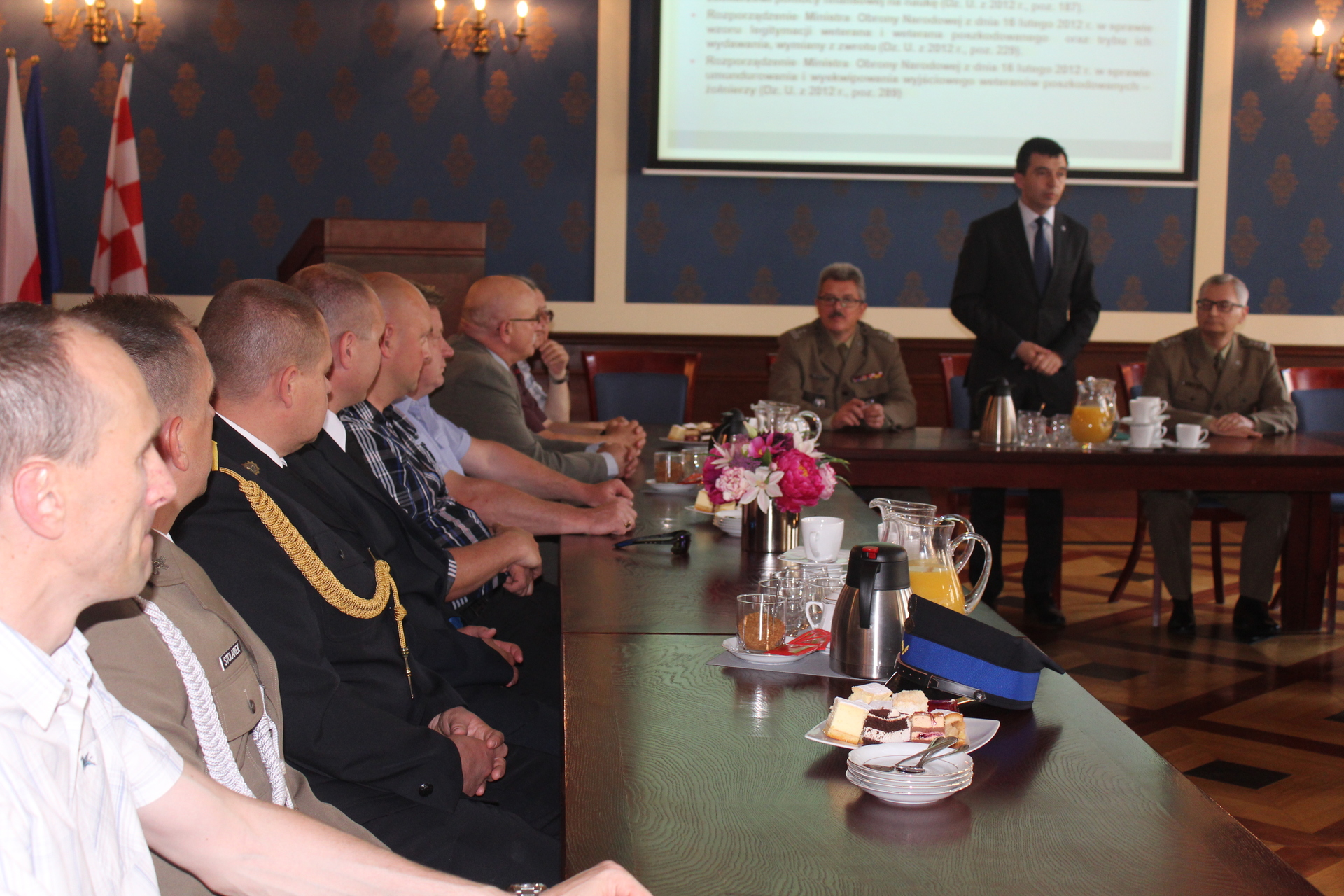 Głogowscy weterani świętowali w ratuszu (FOTO)