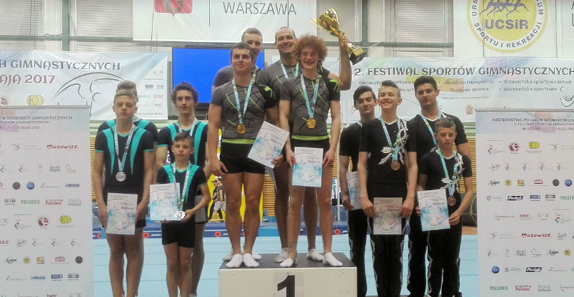 Złoto i srebro złotoryjskich akrobatów