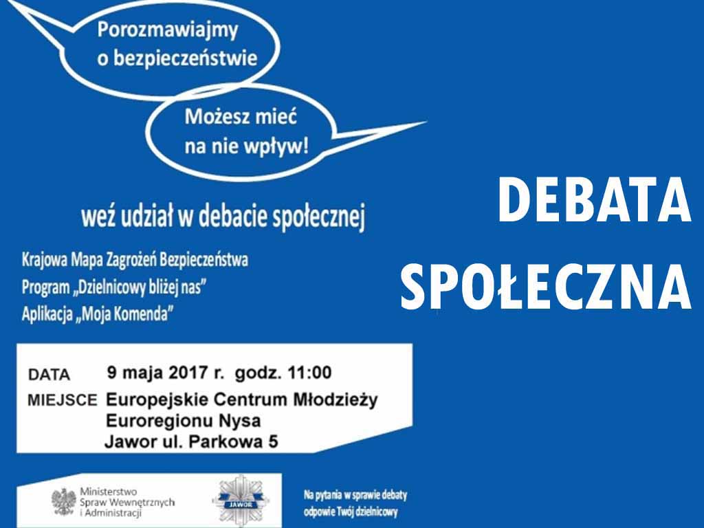 Jaworzanie będą debatować o bezpieczeństwie