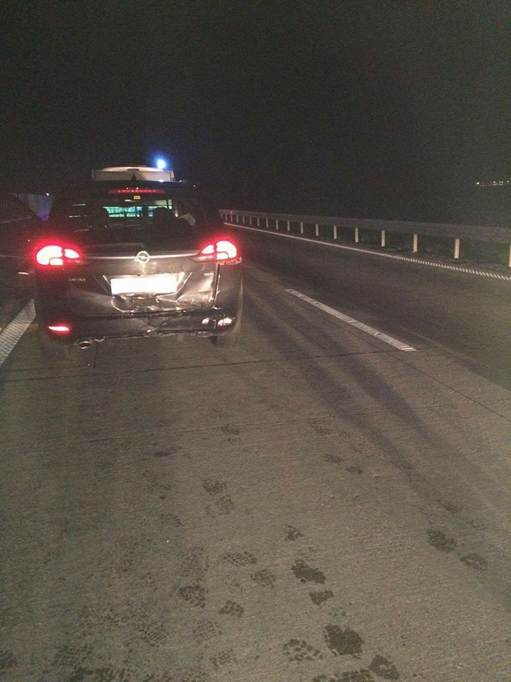 Międzynarodowa kolizja na A4