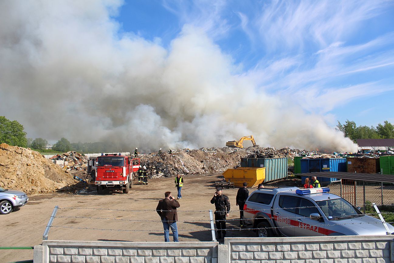Zarzuty dla szefów składowiska przy Dobrzejowskiej