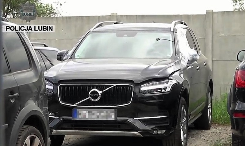 Odzyskali skradzione w Niemczech volvo