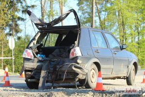 wypadek, Karczowiska, motocykl (13)