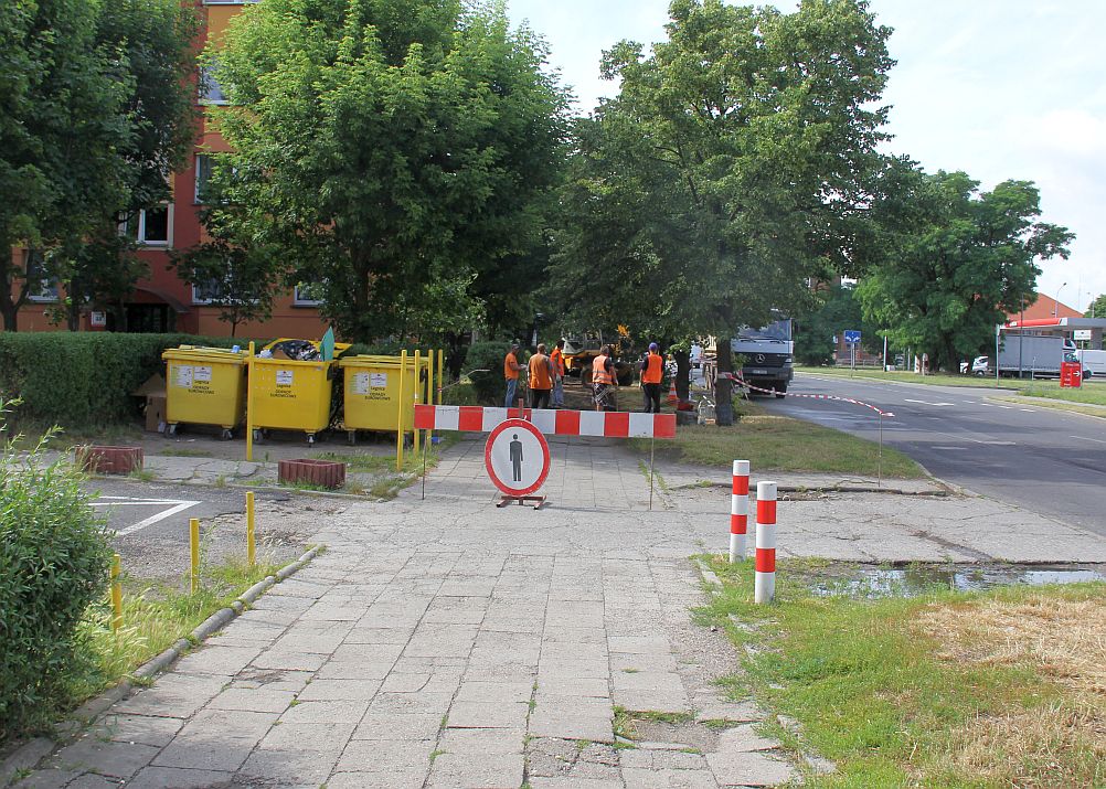 Legnickie chodniki w remoncie