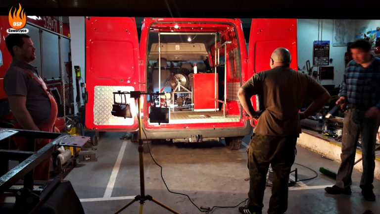 Co strażacy z OSP Gaworzyce robili do późna w remizie?