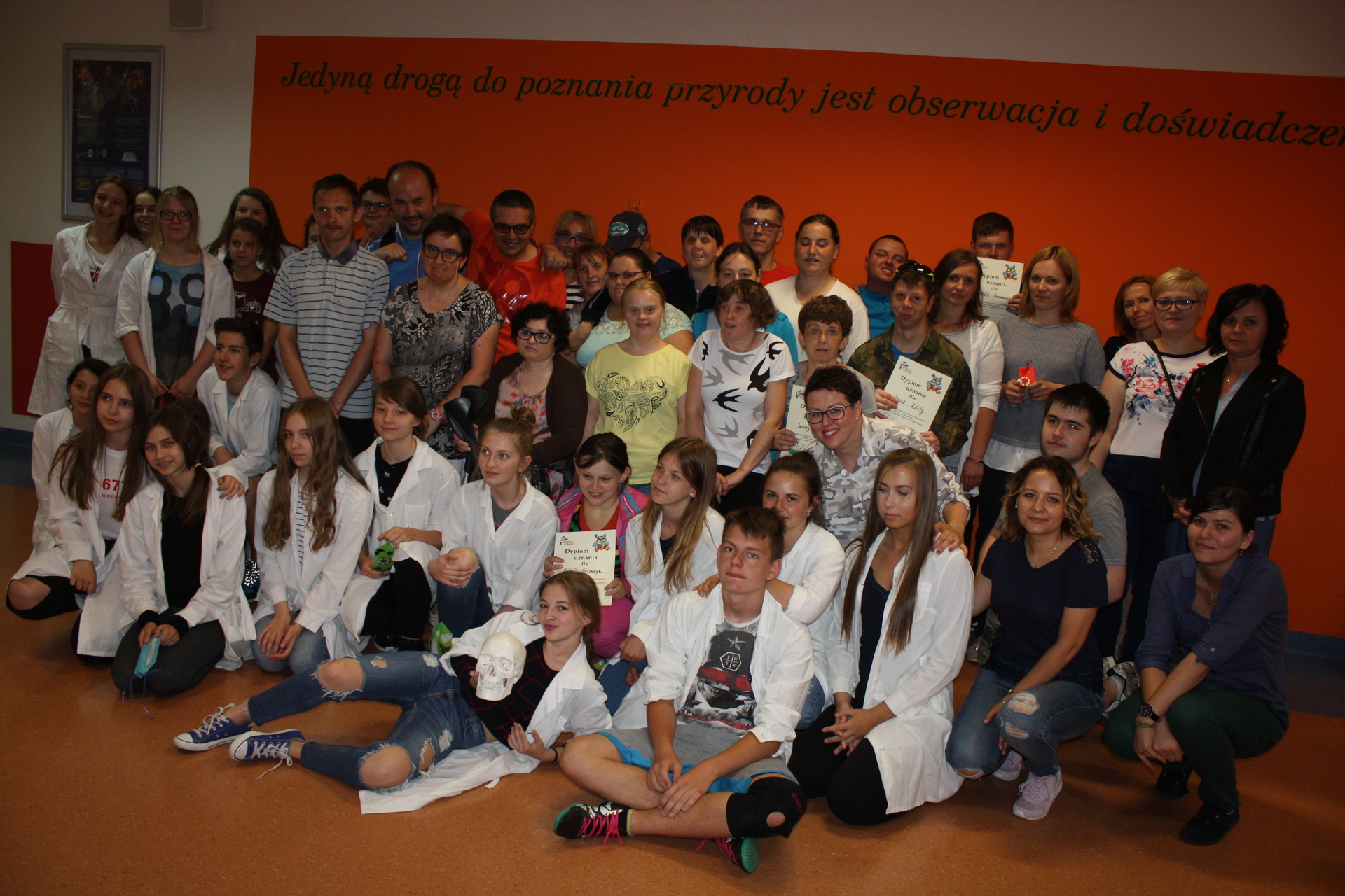 Wyjątkowa integracja w polkowickim gimnazjum (FOTO)