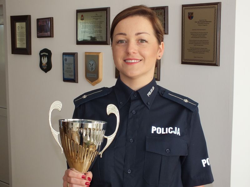 Głogowska policjantka mistrzynią Polski