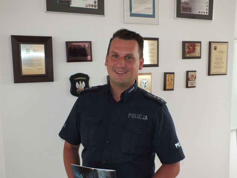 Głogowski policjant czwarty w województwie (FOTO)