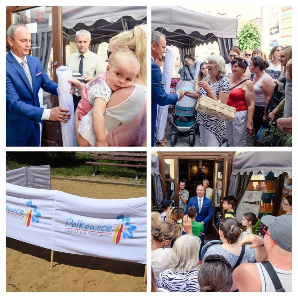 Polkowiczanie dostali gminne parawany