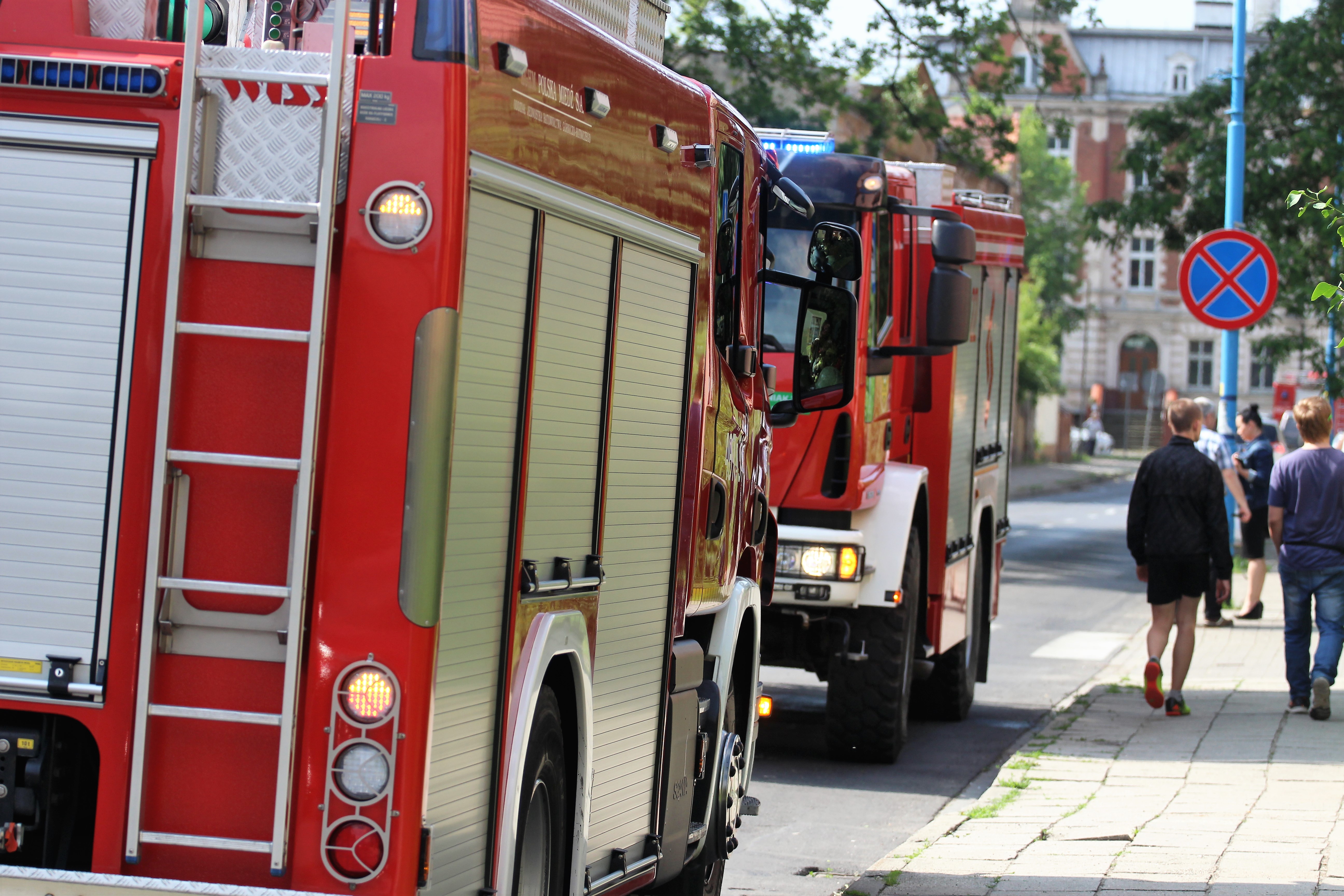 Strażacy na pomoc celnikom