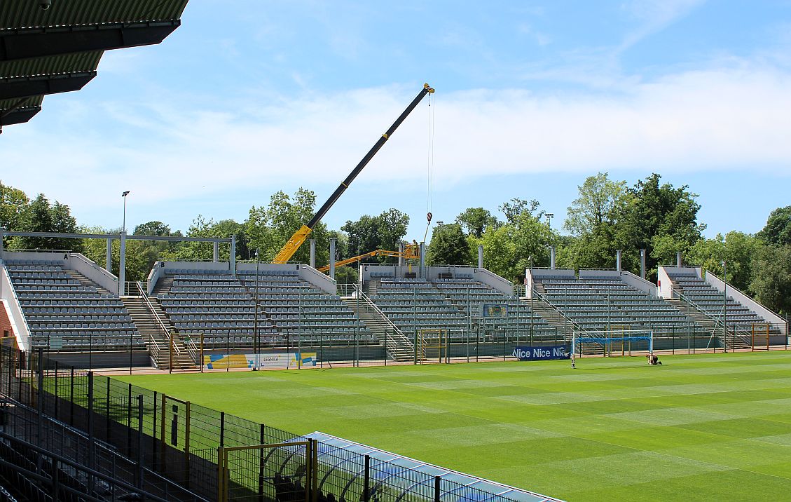Trwają prace na stadionie im. Orła Białego