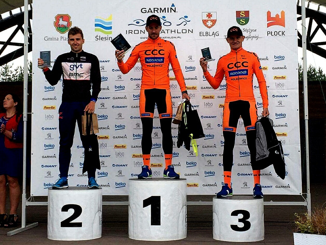 Bracia Ławiccy na podium