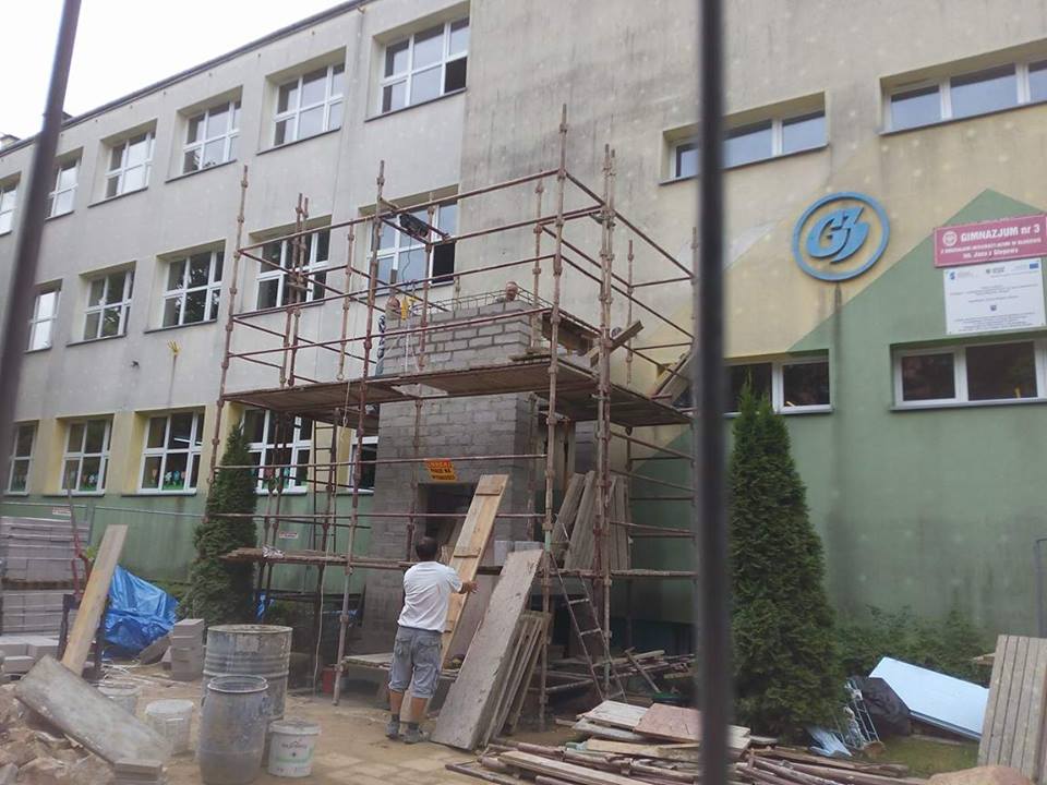 Głogowskie gimnazja w remontach