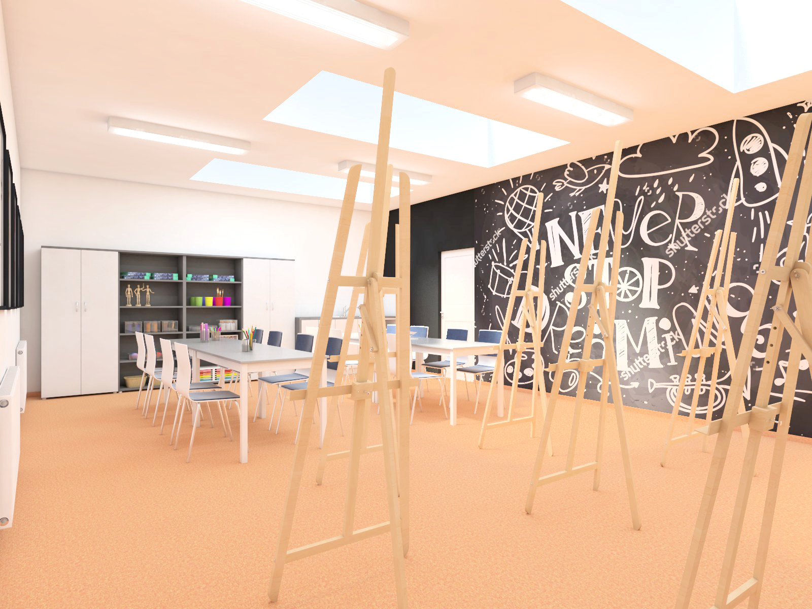 Nowe pracownie w Gminnym Ośrodku Kultury w Radwanicach