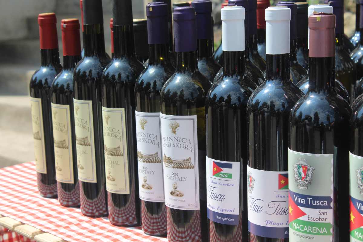 Miód i wino na zamku