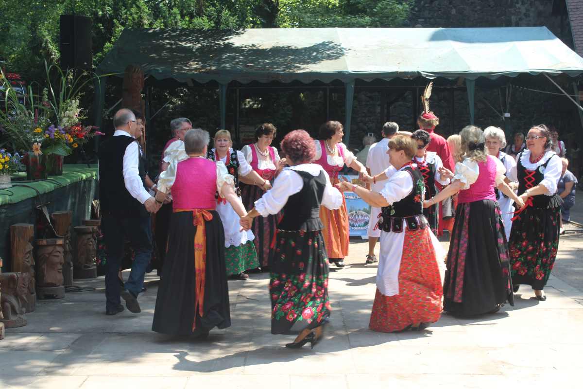 Folk z całego świata w Wilkowie