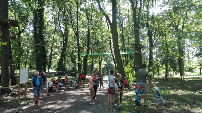 Park linowy już otwarty (WIDEO, FOTO)