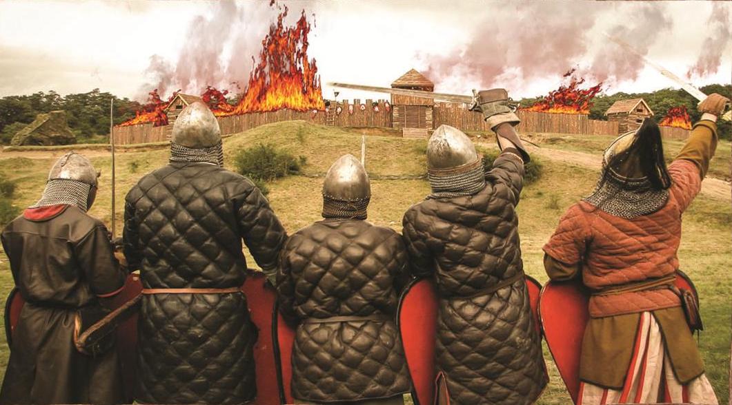 Folder o upadku głogowskiego grodu