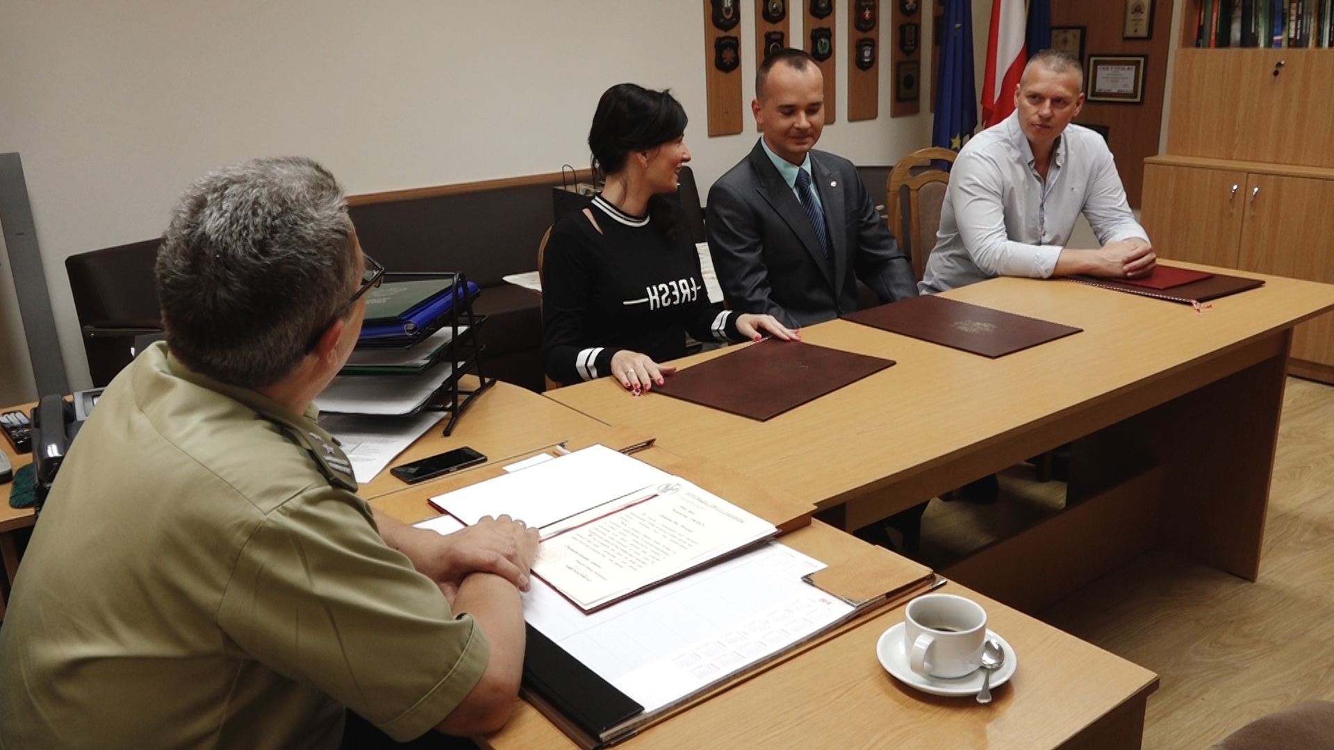 Swoją przyszłość związali z wojskiem (WIDEO)