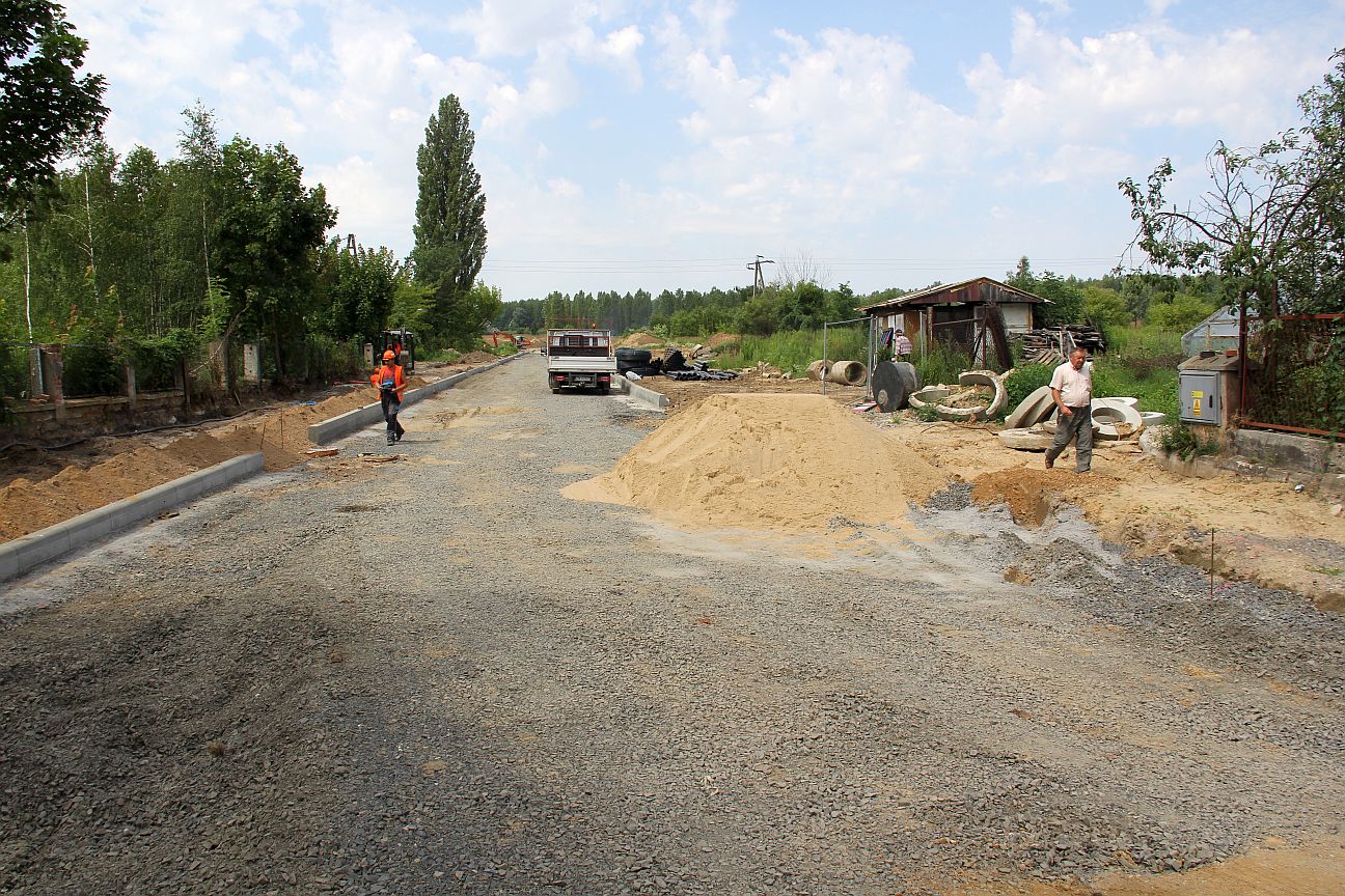 Prace przy „polach ryżowych” nabierają tempa