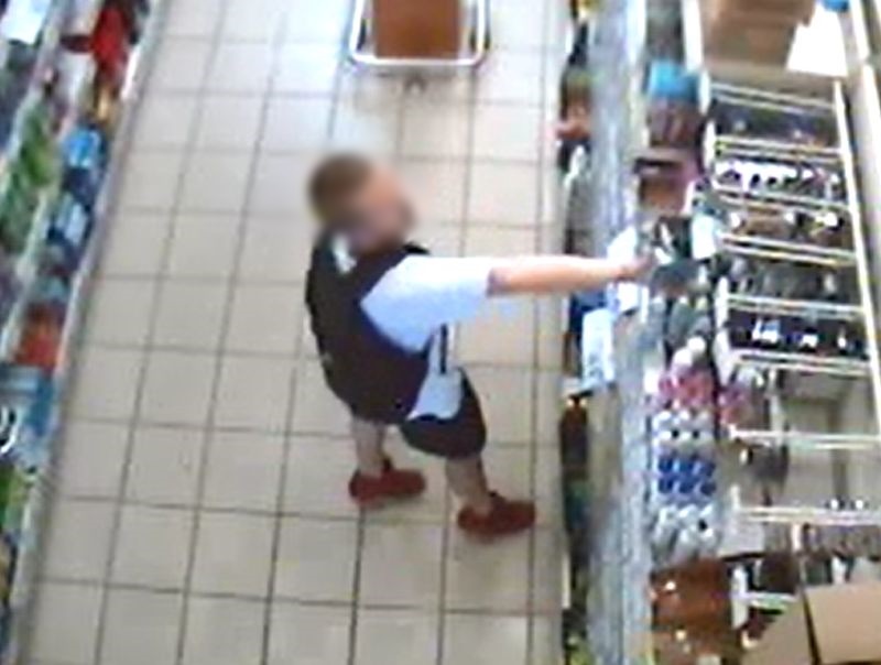 Sklep pokaże wizerunek złodzieja (WIDEO)