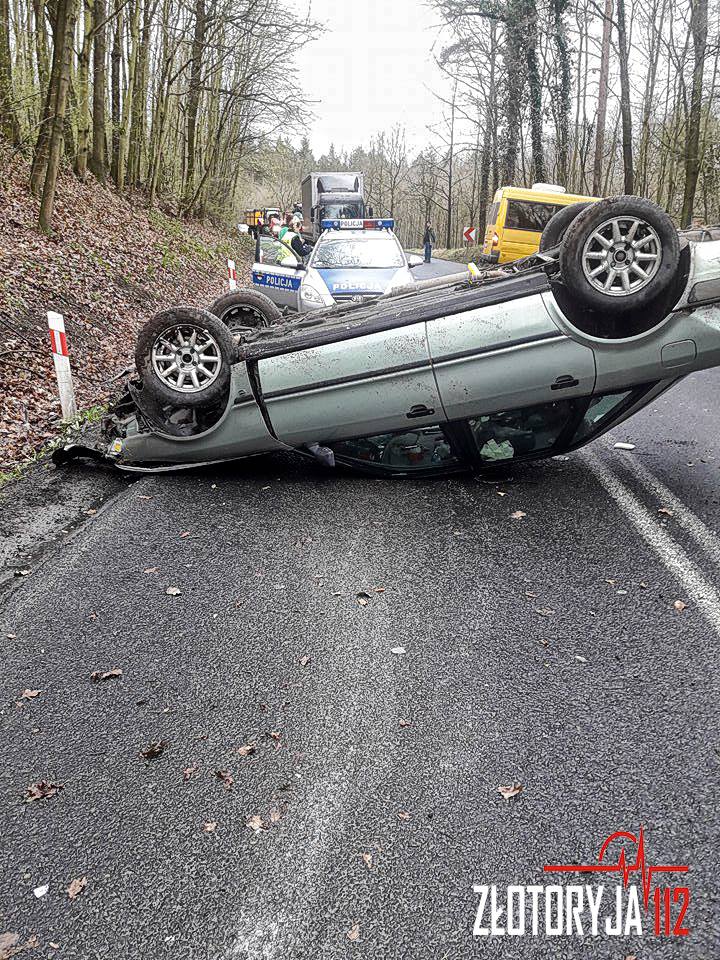 Kolizja na „trójce” w Polkowicach