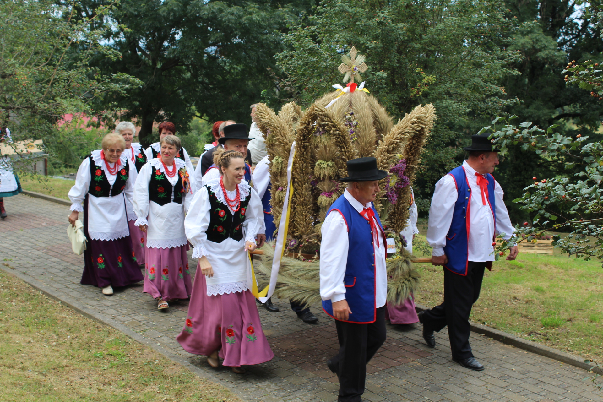 Dożynkowy weekend w powiecie polkowickim