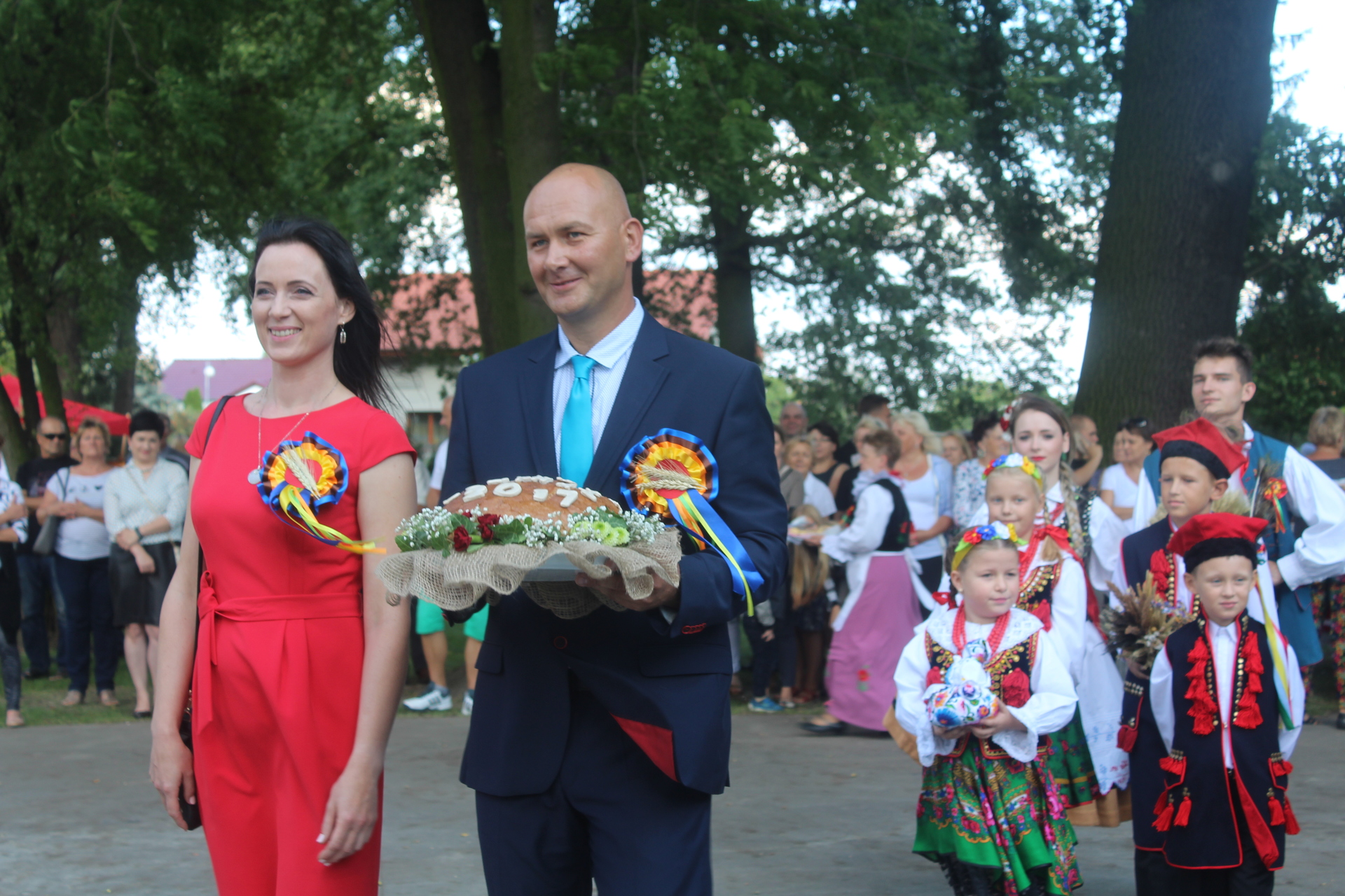 W Grębocicach podziękowali za plony (FOTO)