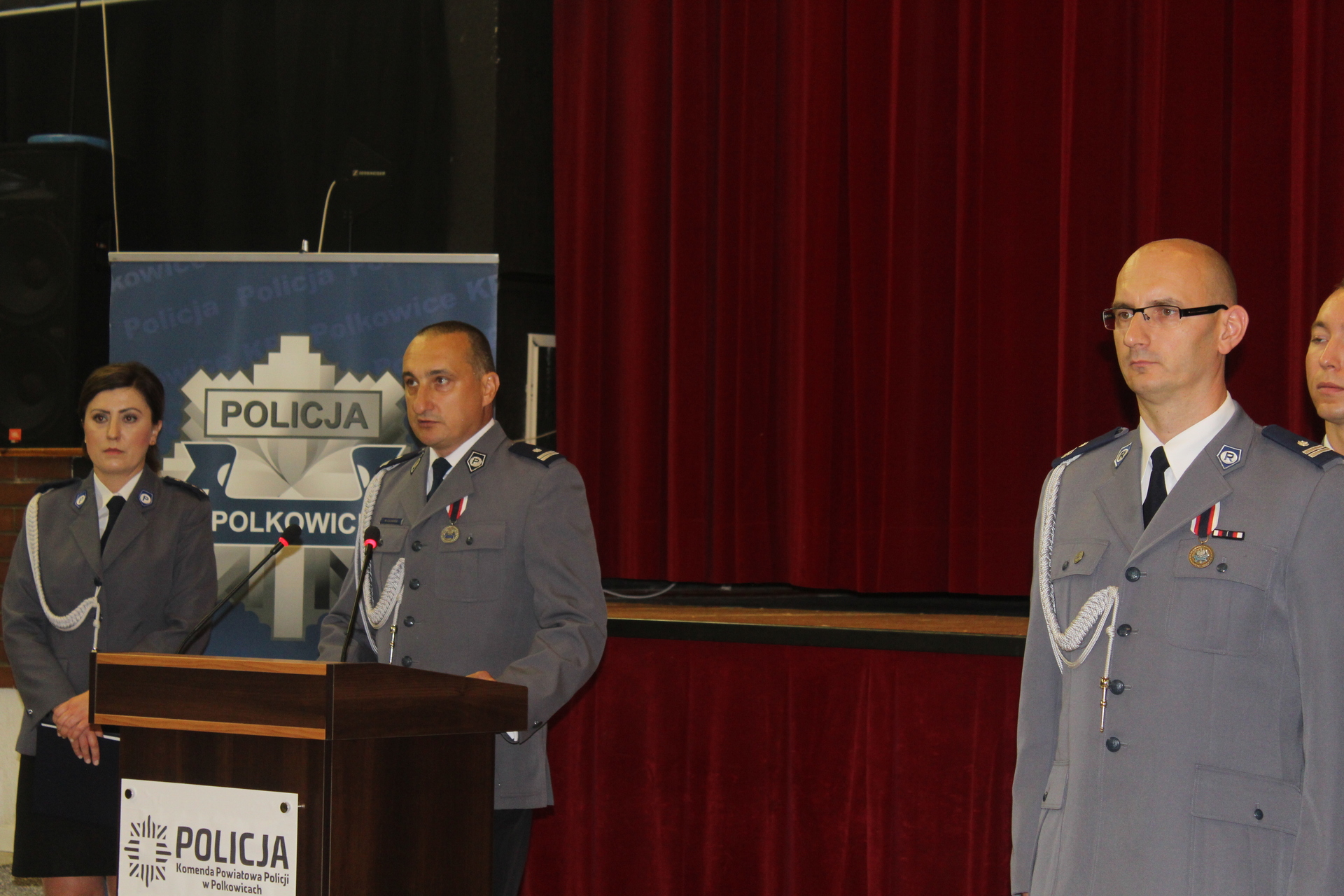 Polkowiccy policjanci świętowali (FOTO)