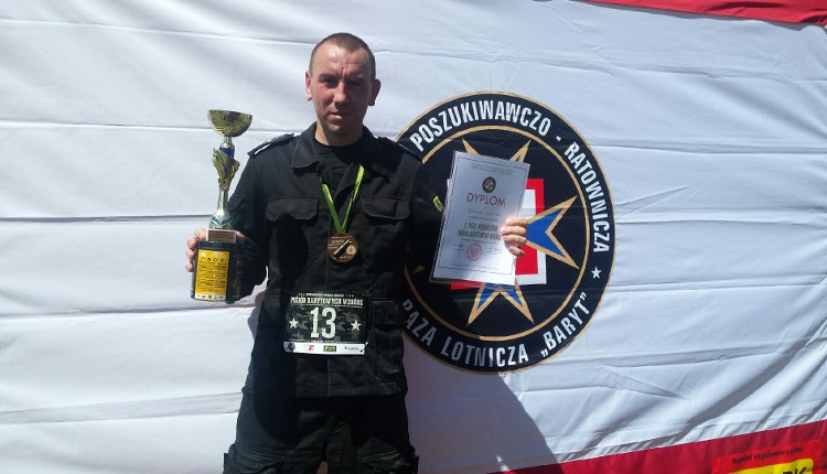 Policjant z Chocianowa „wybiegał” sobie miejsce na podium