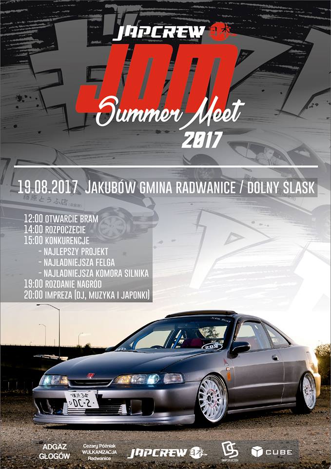 Zlot aut japońskich w Jakubowie