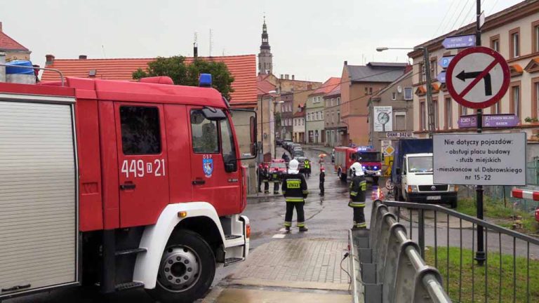 Dwa budynki ewakuowane z powodu wycieku gazu (WIDEO, FOTO)