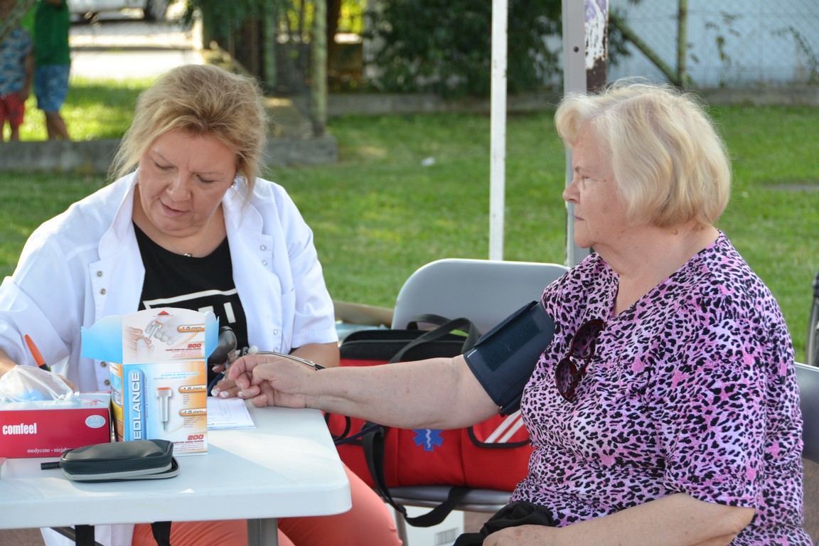 Podczas pikników zadbali o zdrowie
