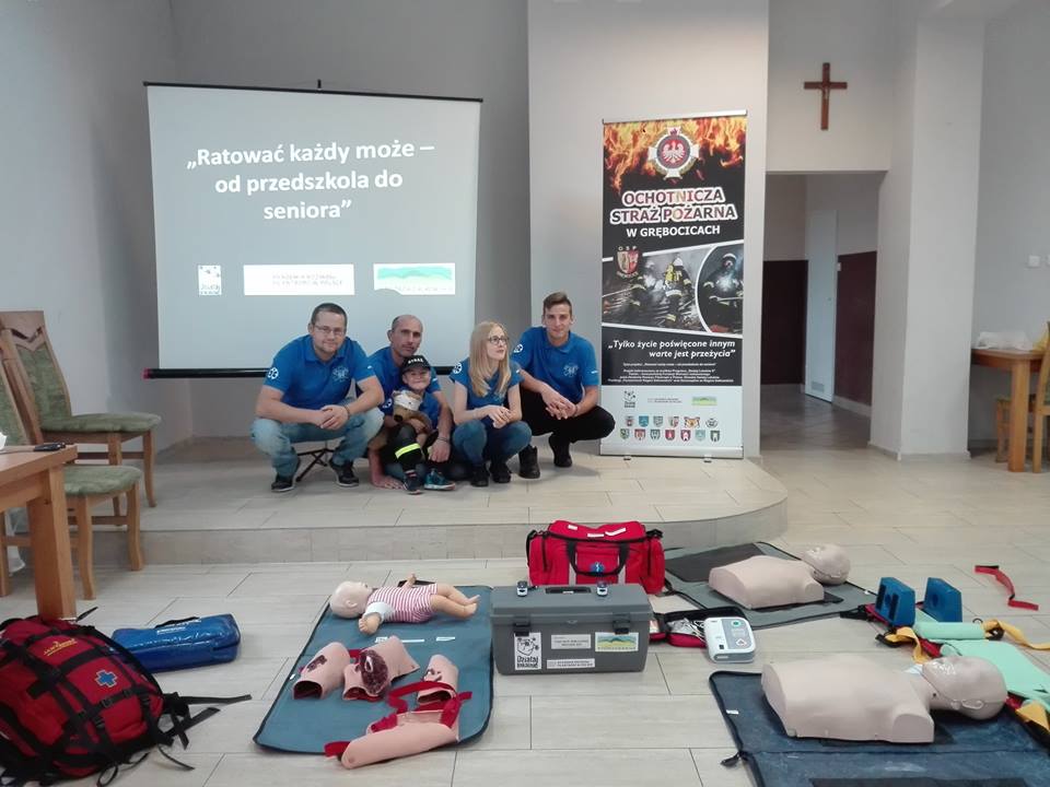 Strażacy z OSP Grębocice będą szkolić mieszkańców