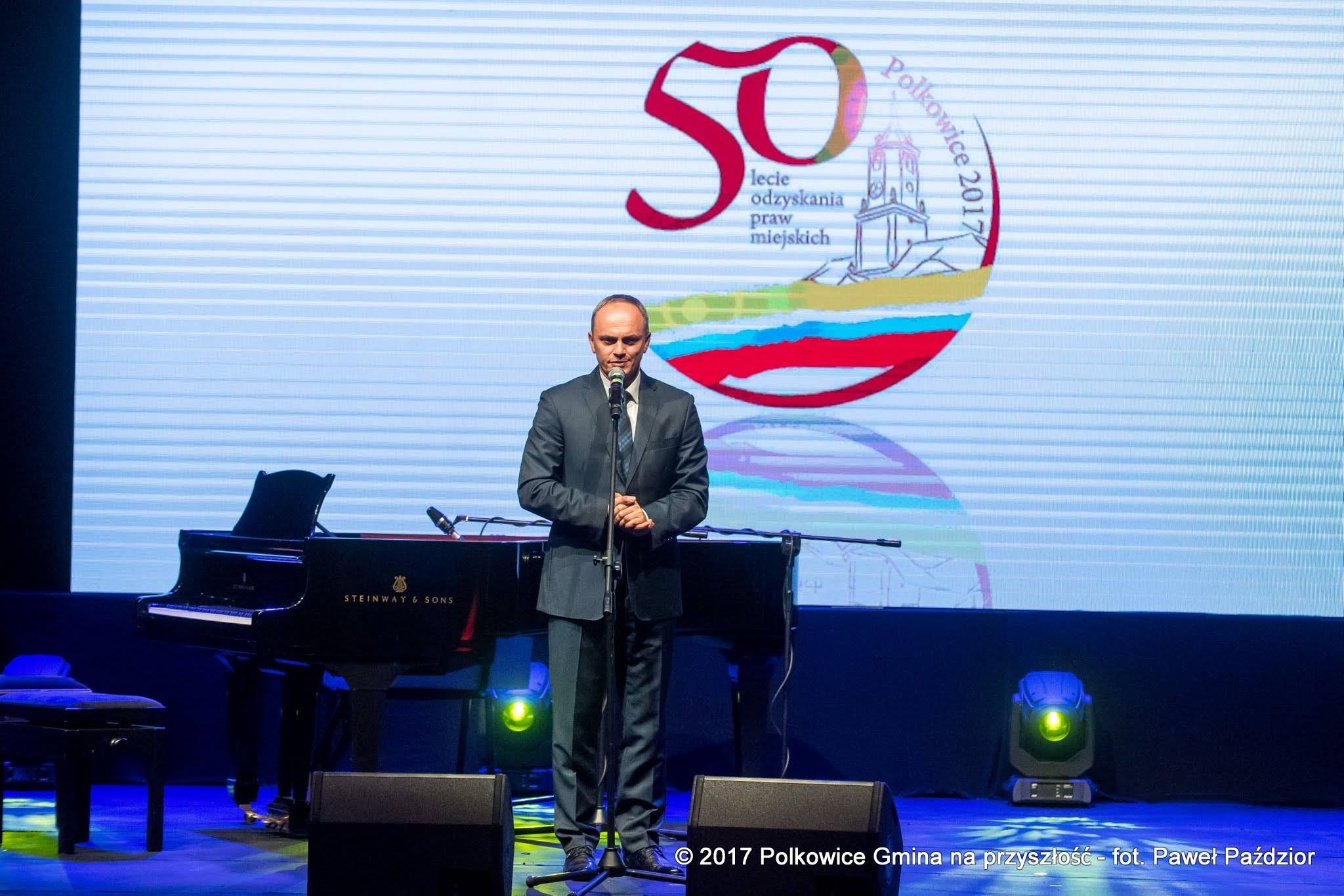 Polkowicka gala z okazji 50-lecia odzyskania praw miejskich