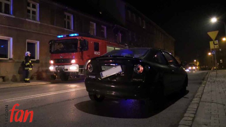 Stłuczka zakończona mandatem (WIDEO)