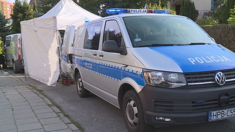 Ciało znalezione na Wrzosowej