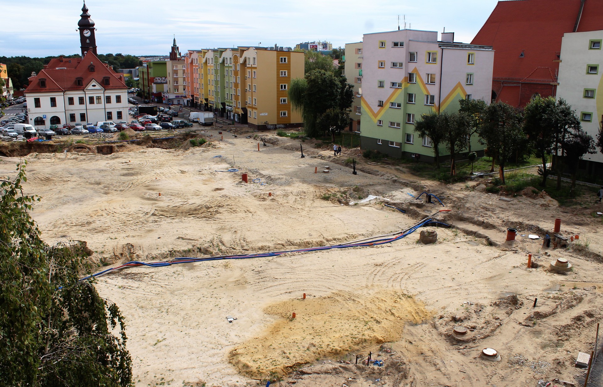Jutro znów ruszają prace w lubińskim rynku (WIDEO)