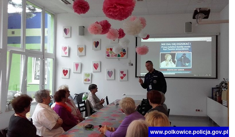 O bezpieczeństwie z seniorami