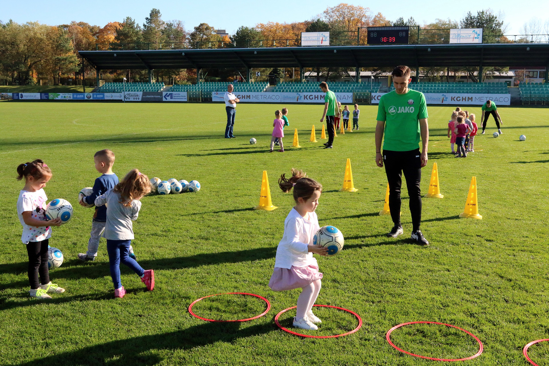 Przedszkolaki w KS-ie