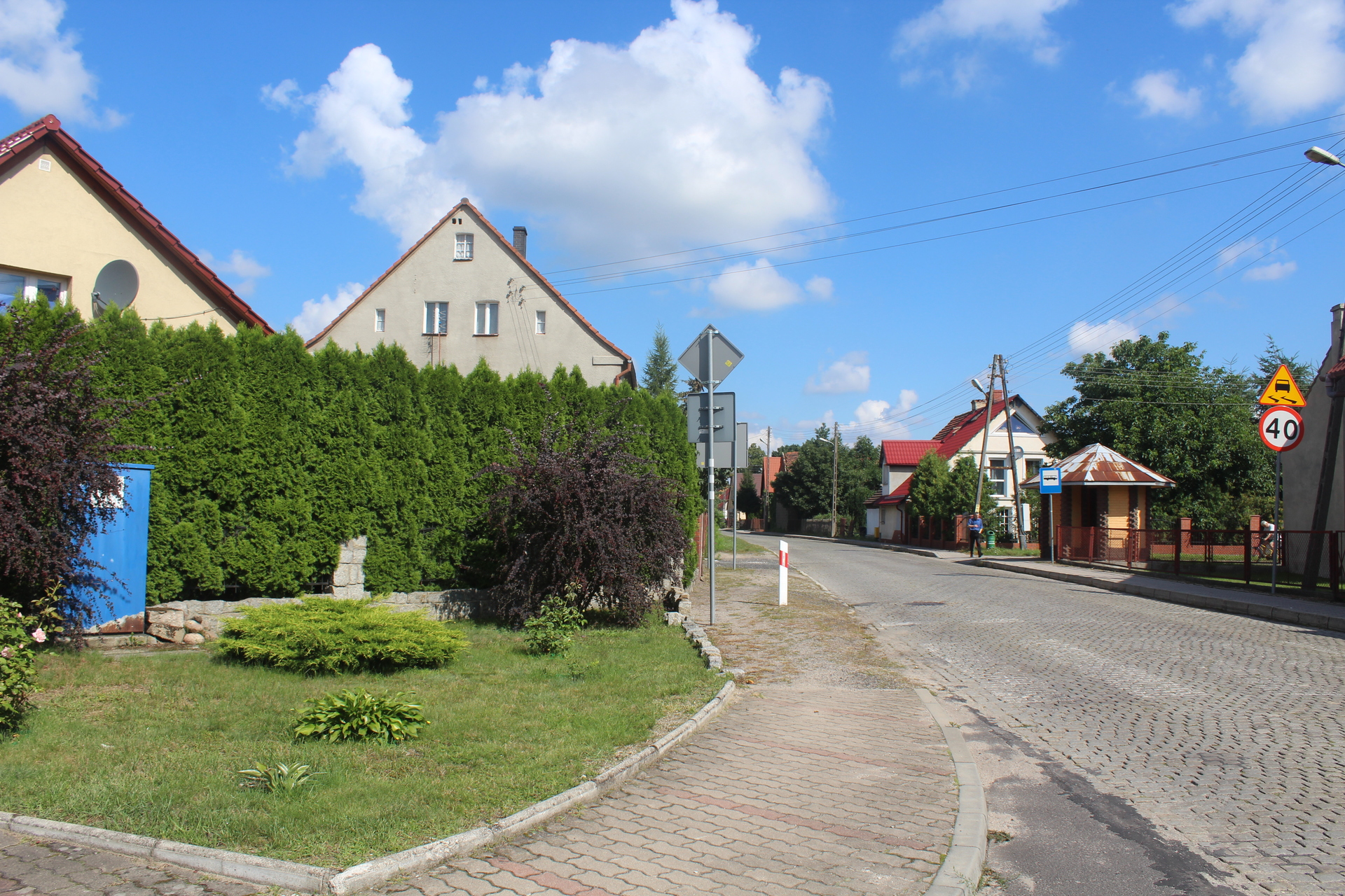 Remontują ul. Bohaterów WP w Chocianowie. Są zmiany w ruchu
