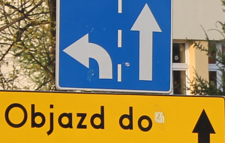 Uwaga! Tędy nie pojedziemy