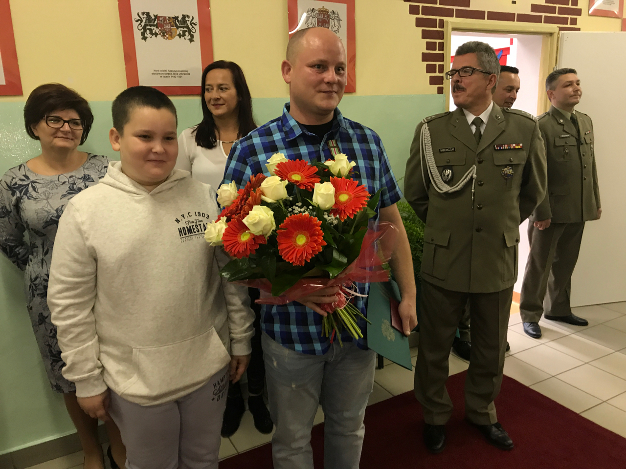 Weteran z Afganistanu z odznaczeniem (WIDEO)