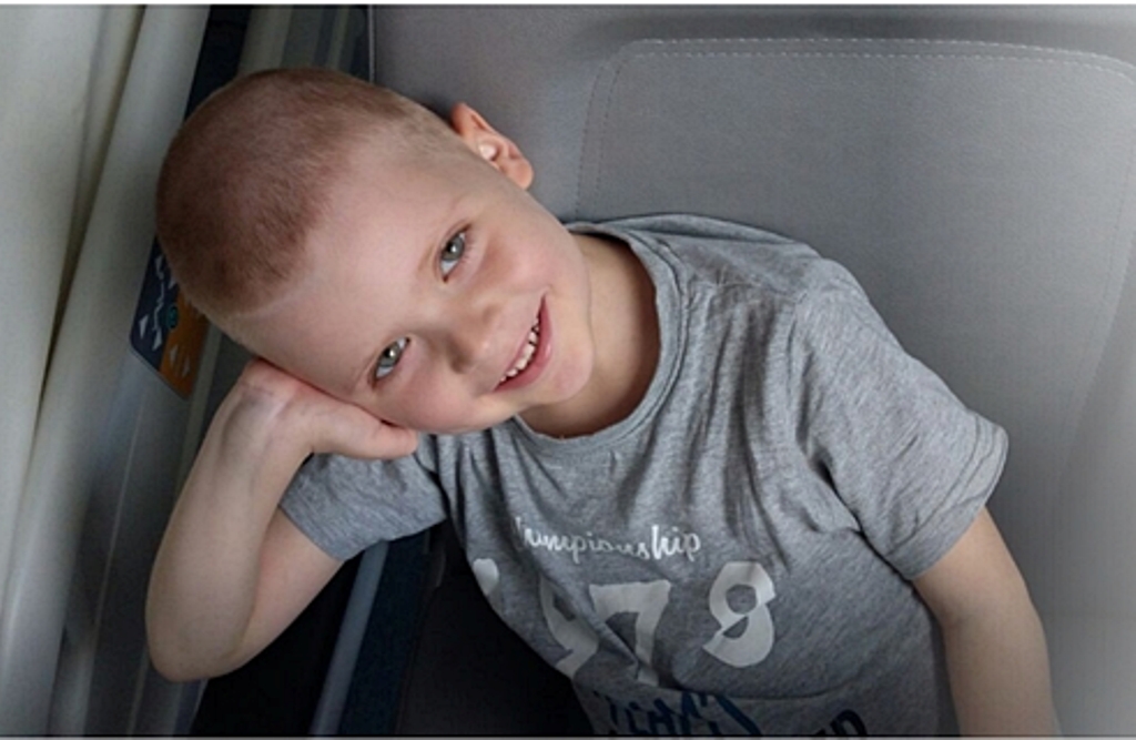 5-letni Miłosz ze Złotoryi potrzebuje szpiku, aby żyć