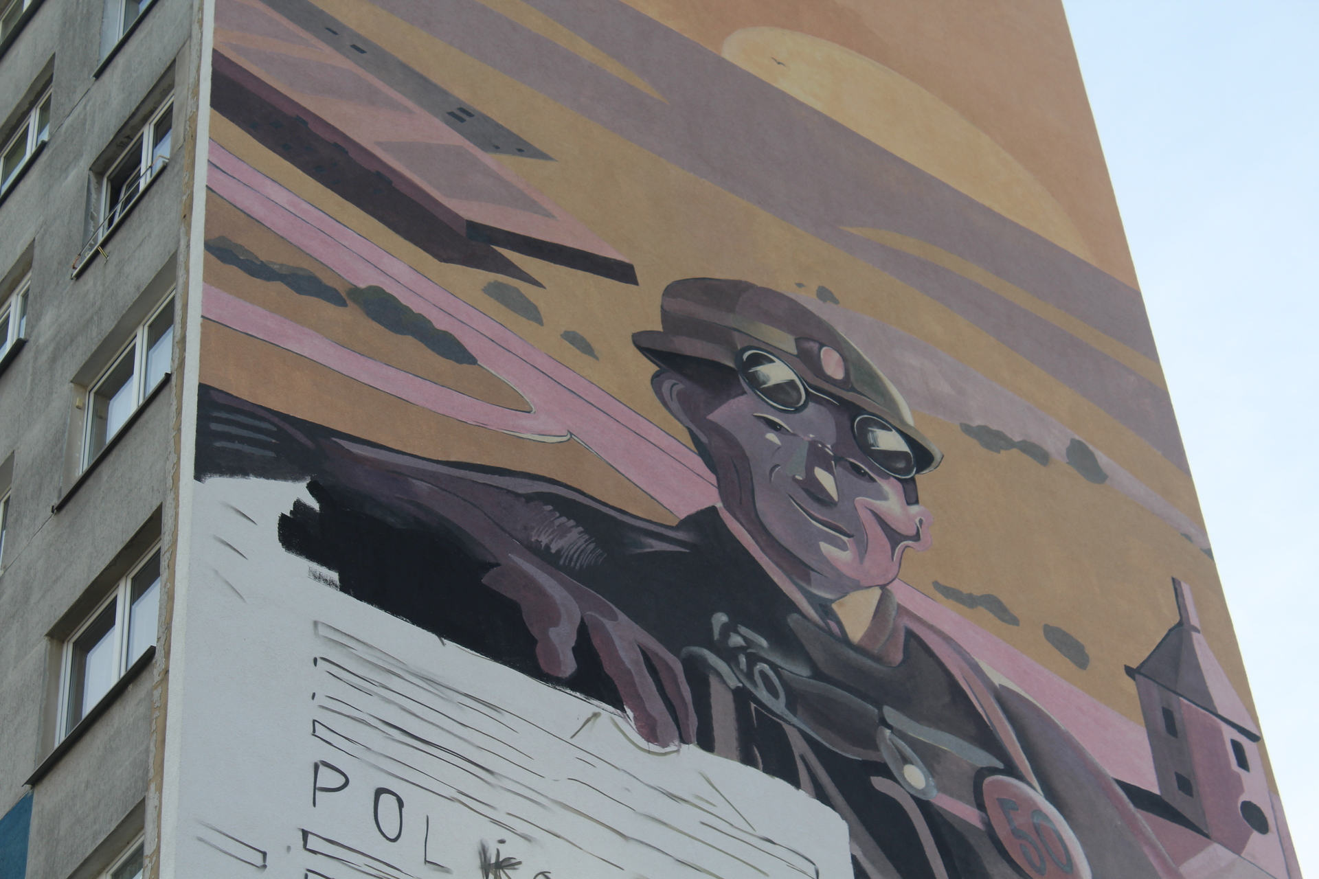 Polkowicki mural na finiszu (WIDEO)